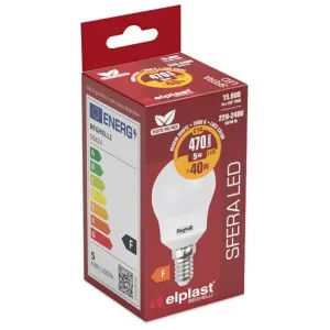 Lampadine Led Beghelli - Risparmio Energetico 5W E14 - modello: Sfera