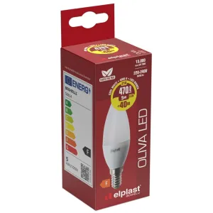 Confezione Lampadina oliva Led Luce Naturale - 4000K