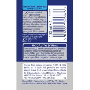 Wd40 Bike Lubrificante condizioni umide 2