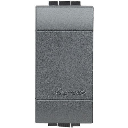 Tappo Falso Polo Living Light Antracite L4950 - 1 Modulo