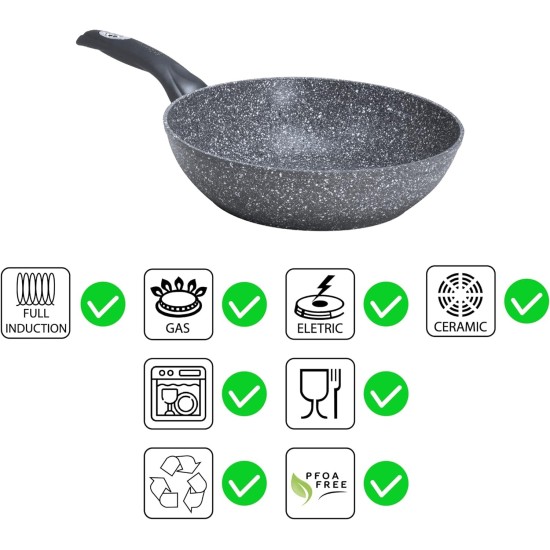 Aeternum Padella Saltapasta Petravera - Esalta la Cottura della pasta