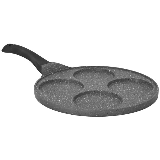 Padella Pancake Aeternum da 26cm a 4 stampi tondi lisci