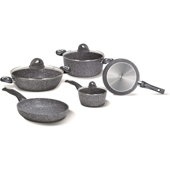 Batteria di Pentole Aeternum Madame Petravera 3.0 - 8 Pezzi