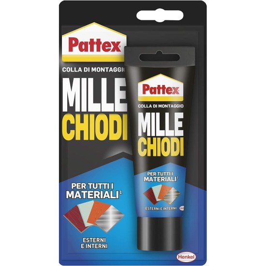 Pattex Millechiodi - Adesivo Extraforte per Incollaggi Duraturi