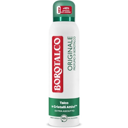 Borotalco Deodorante Spray Senza Alcool 150ml Borotalco verde