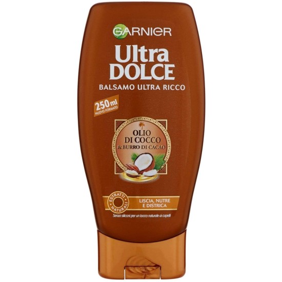 Garnier Ultra Dolce Balsamo Capelli Olio di Cocco e Burro di Cacao 250ml