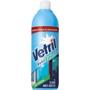 Detergente Vetri e Specchi Vetril Squeeze 650ml Antipolvere