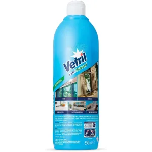 Detergente Vetri e Specchi Vetril Squeeze 650ml Antipolvere 2