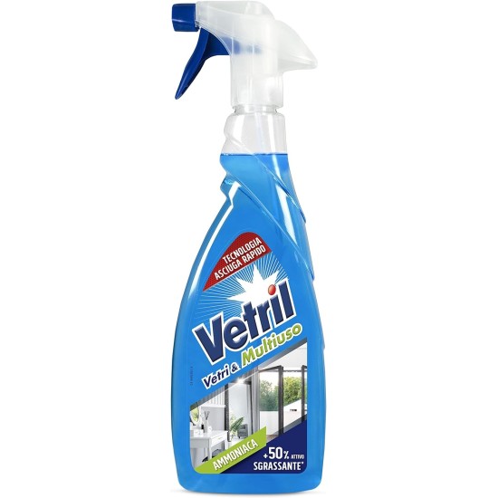 Vetril Ammoniaca Detergente Spray 650ml