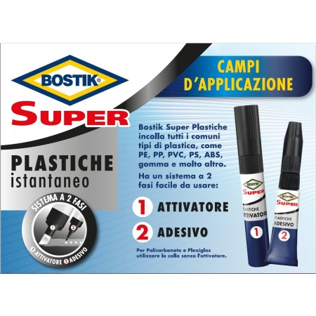 campi di applicazione Bostik Super Plastiche Istantaneo