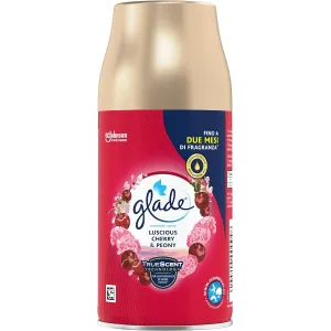 Glade Automatic Spray Ricarica, Fragranza Luscious Cherry e Peony - Confezione 269ml