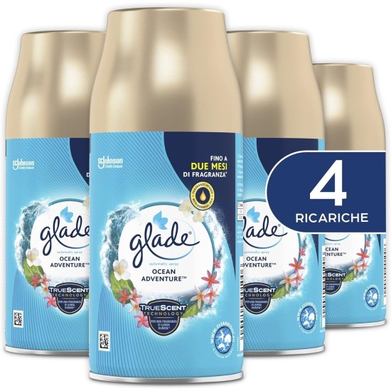Ricarica Profumatore Ambiente Glade Automatic Spray Ricarica 4x269ml