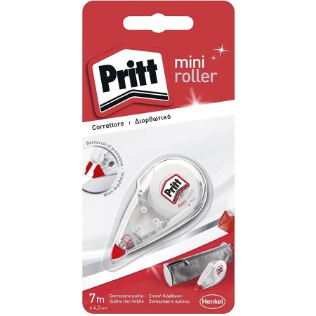 Pritt Correttore a Nastro Roller Mini - 4,2mm x 7m