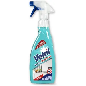 Vetril Spray Igienizzante Vetri e Multiuso Elimina Cattivi Odori 650ml