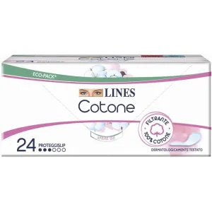 Lines Cotone Bio Proteggi Slip 100% Cotone conf 24pz