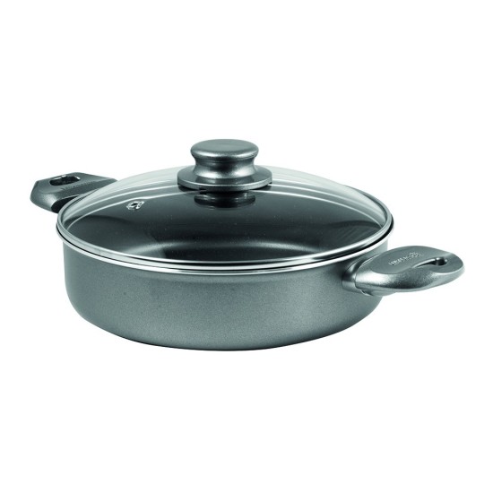 Aeternum Tegame Completo con Coperchio 24cm - Rivestimento Rinforzato Petravera