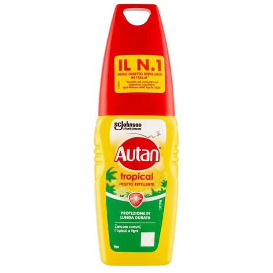 Autan Tropical 100ml  – Protezione Spray Zanzare Tropicali
