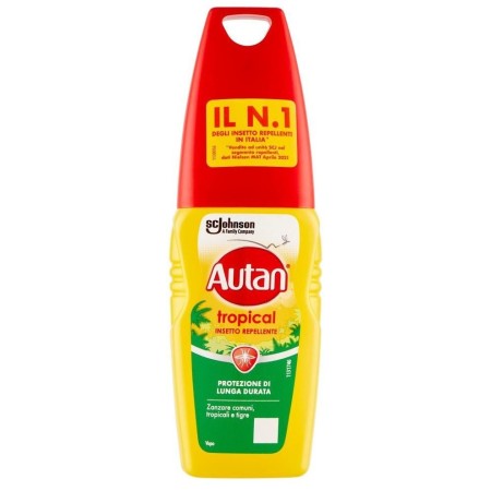 Autan Tropical 100ml  – Protezione Spray Zanzare Tropicali