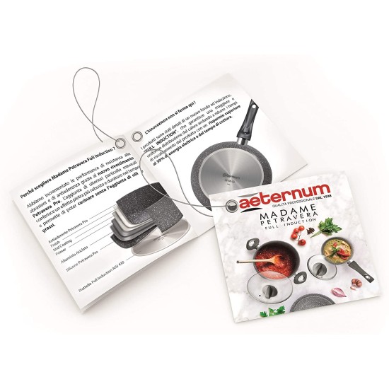 Aeternum Padella Crepiera in Alluminio 28cm - Adatta all'Induzione