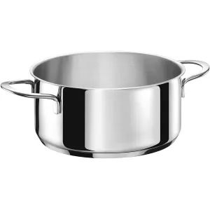 Aeternum Divina Casseruola in Acciaio Inox 18/10, 18cm - Ideale per Induzione