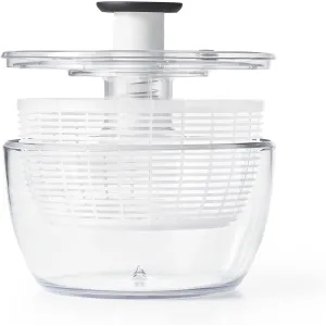 OXO Centrifuga per Insalata 4.0, Trasparente, 6 L 2