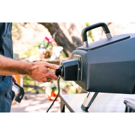 Ooni Bruciatore a Gas per Karu 16 montato mentere si regola la fiamma