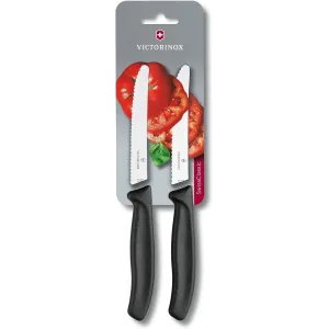 Victorinox Coltelli da Tavola con Lama Seghettata a Punta Tonda - 6.7833.B