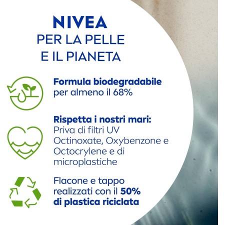 Nivea Sun Crema Solare Antirughe e Antimacchia con Q10 è biodegradabile