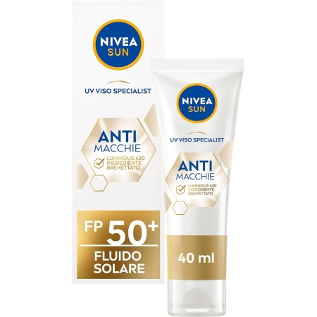 Nivea Sun Crema Viso Antimacchia Luminosa con Protezione 50+