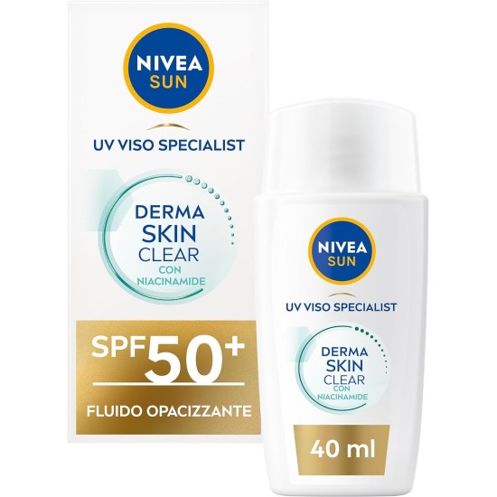 Nivea Sun Derma Skin Clear Crema Solare Viso FP50+