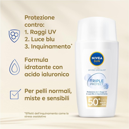 Nivea Sun Solare Triple Protection FP 50+