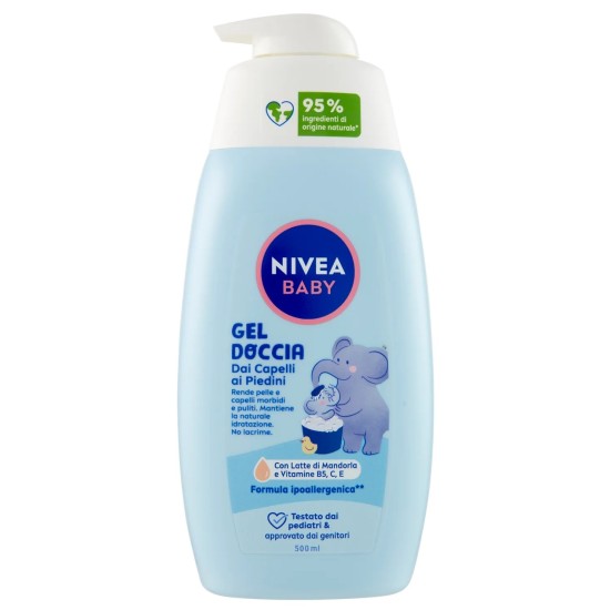 Nivea Baby Gel Doccia dai Capelli ai Piedini 500 ml