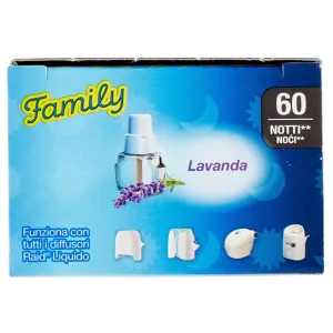 Raid Ricarica Liquido Antizanzare Family alla Lavanda 36ml 2