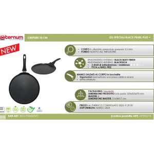 Aeternum Padella Crepiera Black Pearl 2