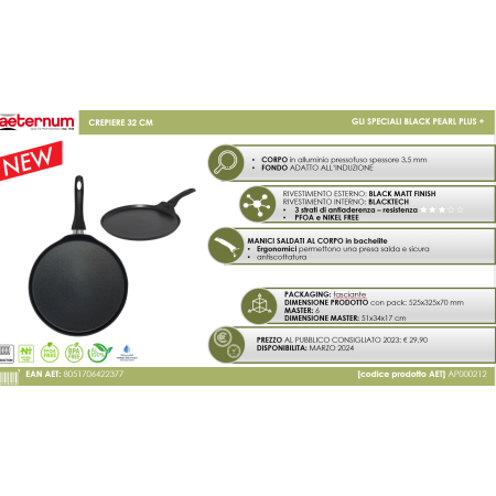 caratteristiche Aeternum Crepiera