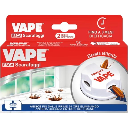 Vape Esca Insetticida Scarafaggi 2pz
