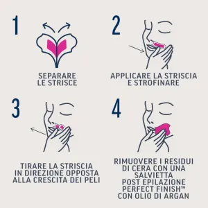 veet strisce depilatorie viso 2