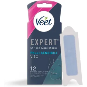 Veet Expert Strisce Depilatorie Viso per pelli sensibili