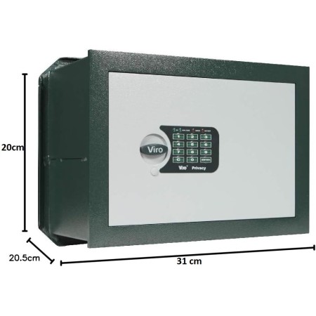 Cassaforte Elettronica Viro Privacy mod. 1.4372.20 con misure dei 3 lati