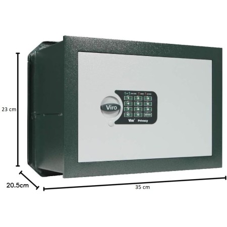 Viro Cassaforte con Codice Elettronico - Privacy mod. 1.4373.20 con misure dei 3 lati