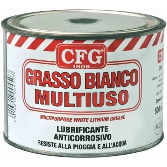 Cfg Grasso Bianco Multiuso Anticorrosivo 500ml