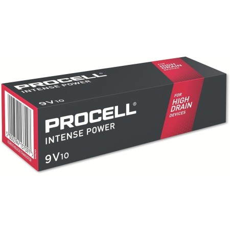 Procell Intense Batteria 9v alcalina pacco da 10pz