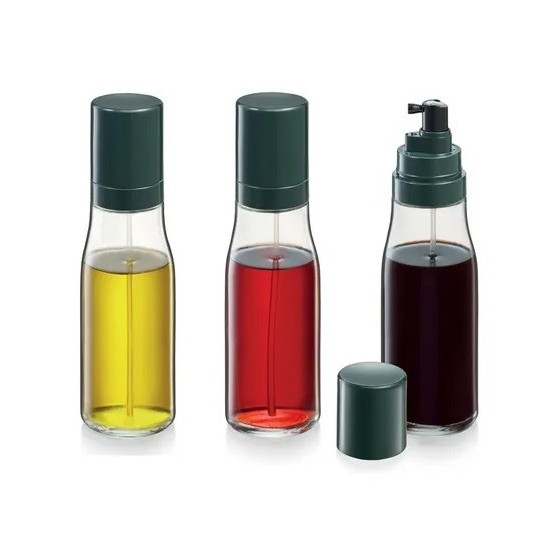 Dosatore per Olio e Aceto con Nebulizzatore - 250 ml