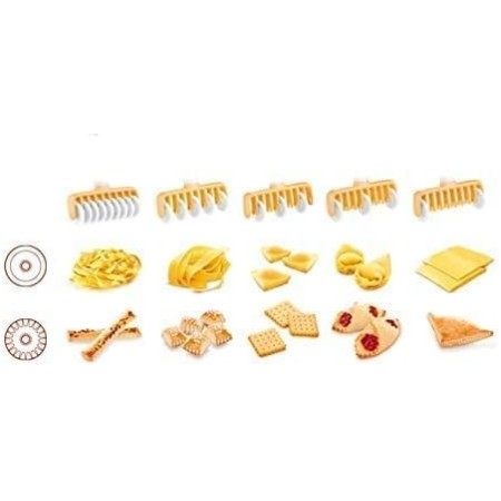 Tescoma Tagliapasta Multifunzionale - Rullo con Rotelle - 12 cm