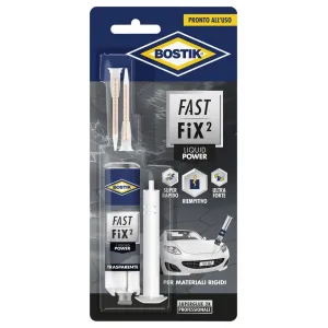 Colla Liquida Bostik Fast Fix2 10g – Colla Bicomponente cianoacrilato