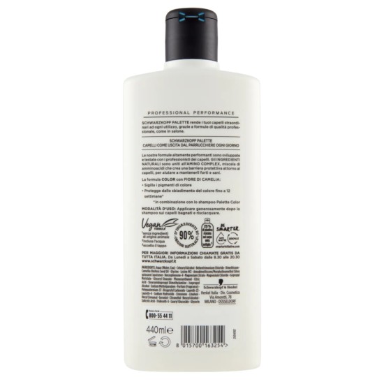 come si usa Palette Balsamo Color per Capelli Colorati o Schiariti - 440ml