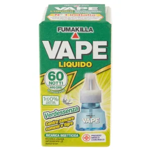 Vape Ricarica Liquida Antizanzare Verdessenza 60 notti - 30ml