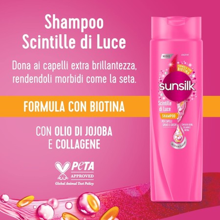 benefici Shampoo Sunsilk Scintille di Luce