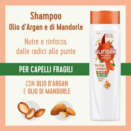 benefici Sunsilk Shampoo Olio d’Argan e di Mandorle