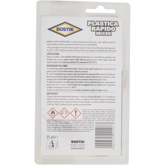 Come si usa Bostik Plastica Rapido Mixer